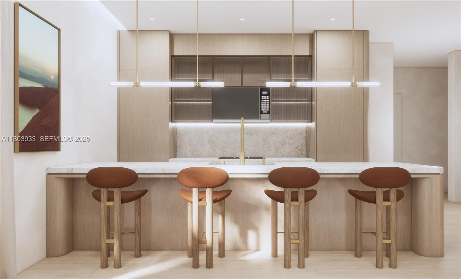 1265 Southwest 22nd Street, Unit TH2 Miami, FL 33145 - Photo 4 of 19 a kitchen with a sink and a potted plant