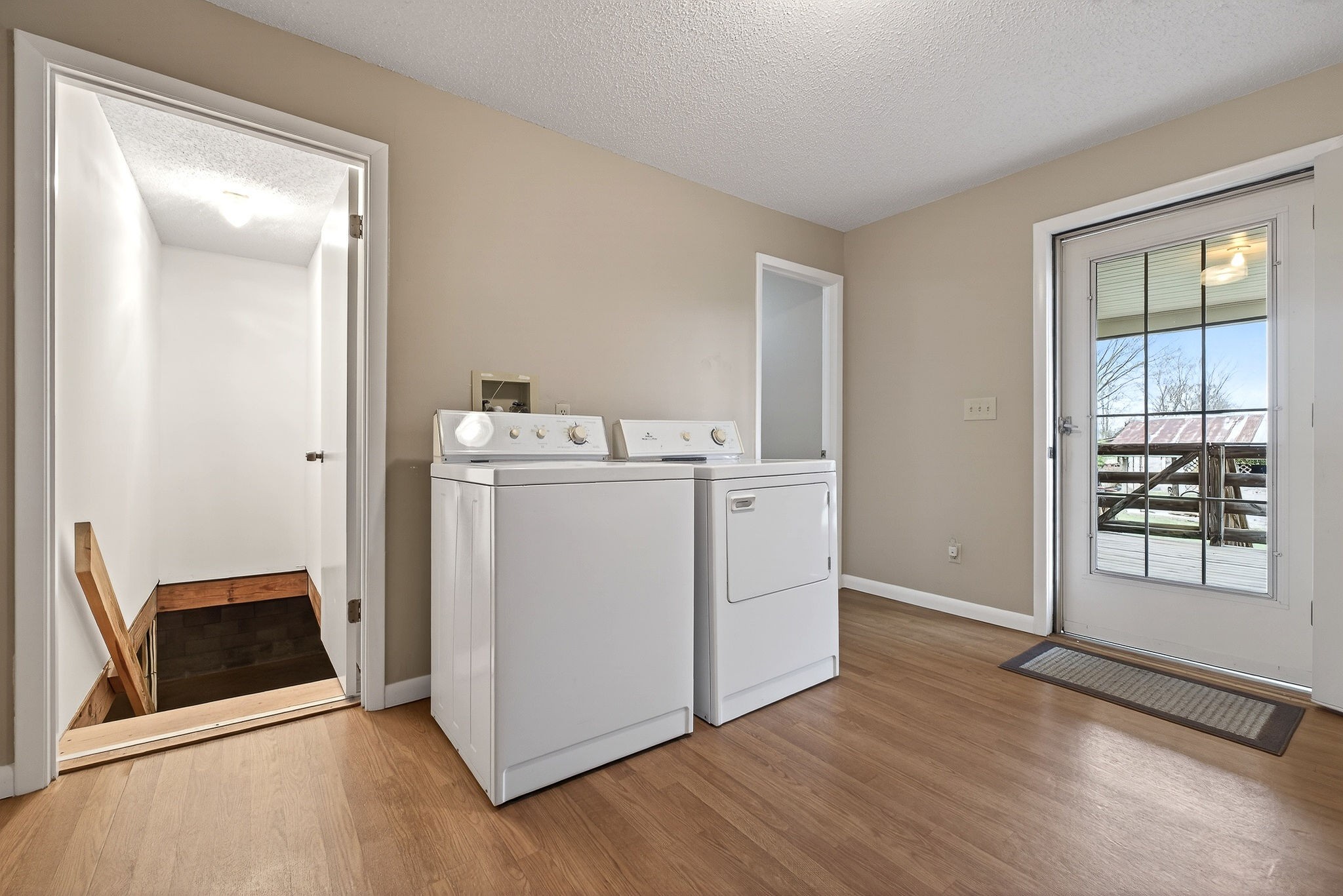 131 Poplar Springs Road Cookeville, TN 38506 - Photo 25 of 50 a utility room with dryer and washer