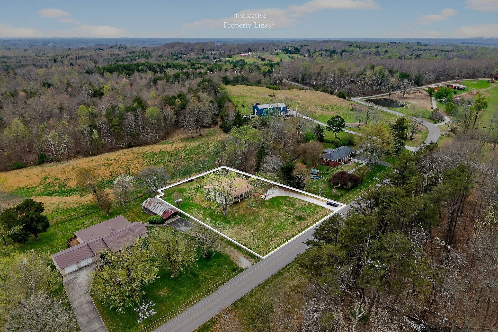 131 Poplar Springs Road Cookeville, TN 38506 - Photo 3 of 50 an aerial view of a residential houses with outdoor space