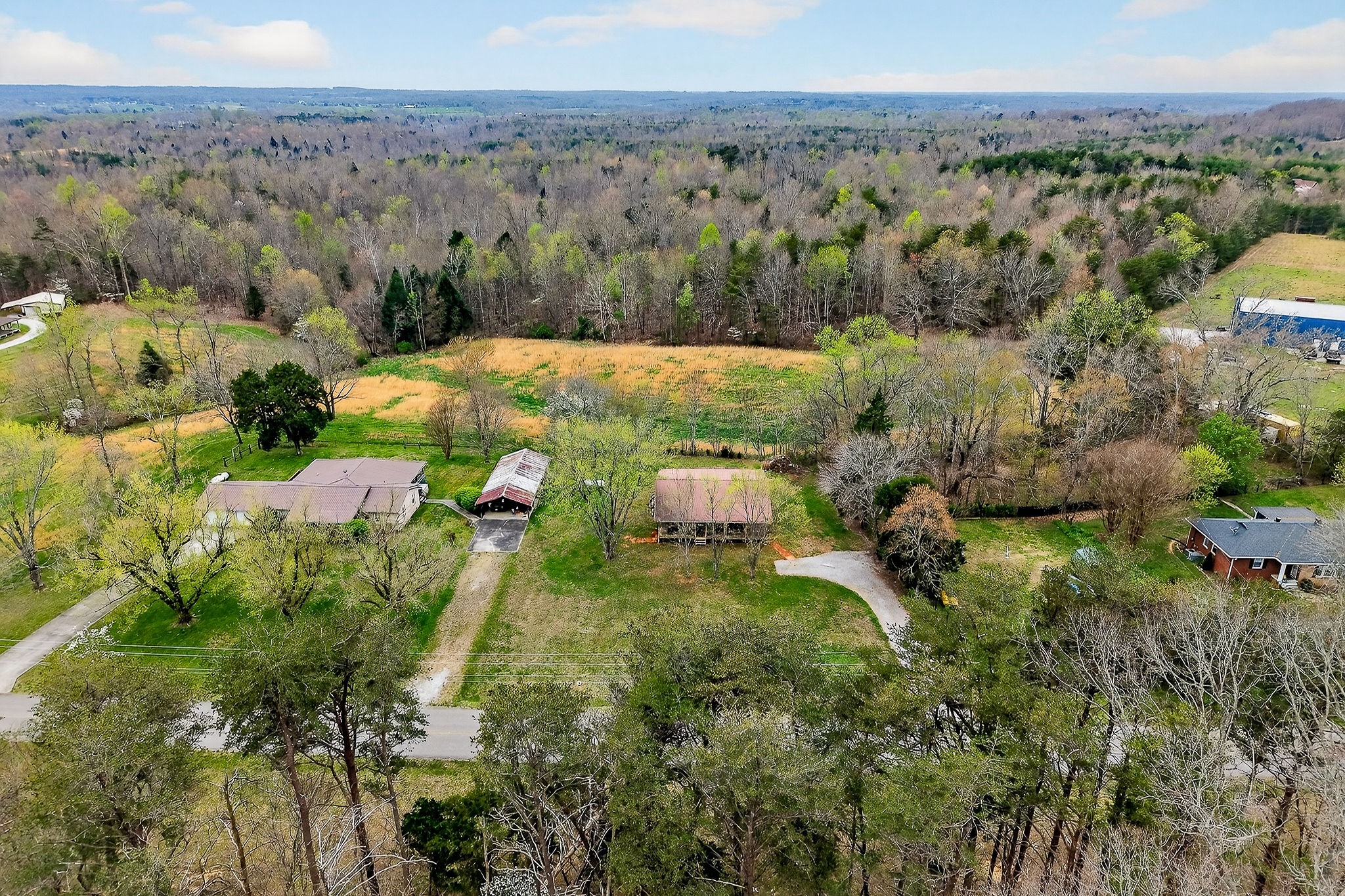 131 Poplar Springs Road Cookeville, TN 38506 - Photo 41 of 50 an aerial view of a houses with a yard