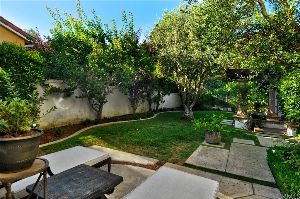21 Catania Newport Coast, CA 92657 - Photo 31 of 31 a view of backyard with seating area and green space