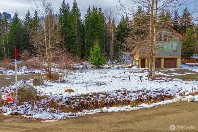 a view of a water fountain in a yard