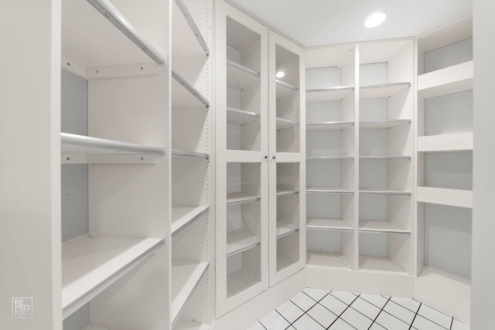 355 Flagg Court Hinsdale, IL 60521 - Photo 27 of 53 a view of an empty walk in closet