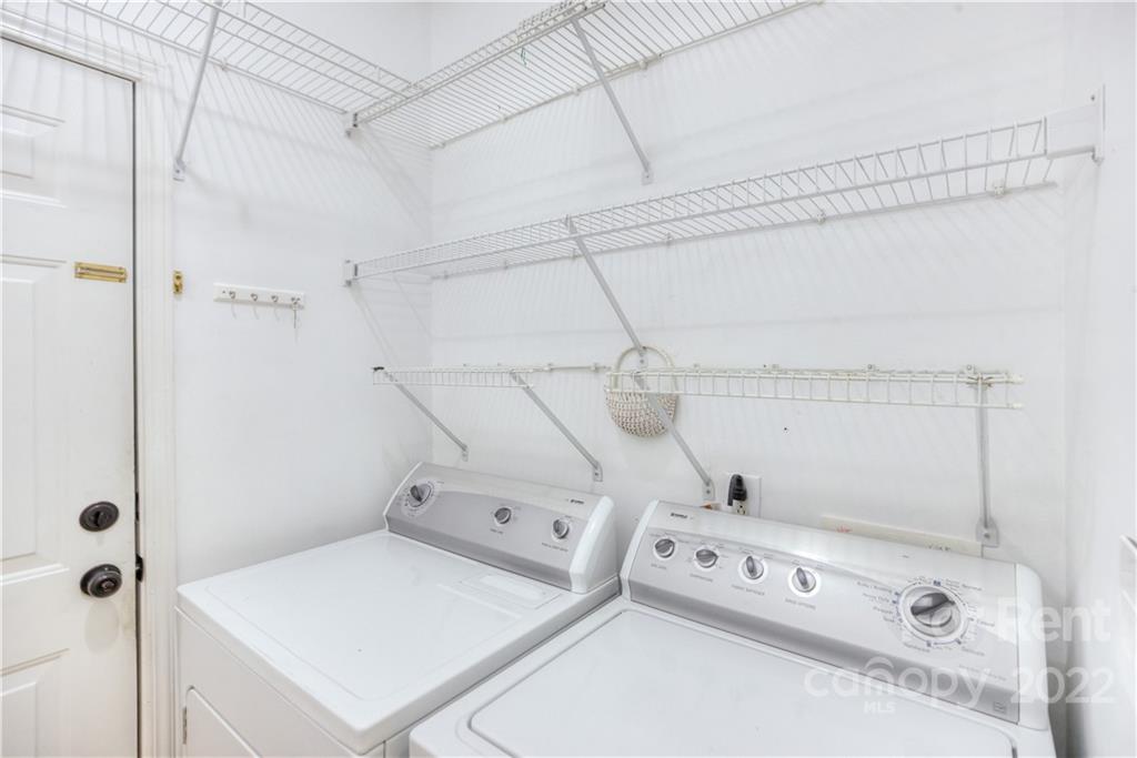 2857 Windsor Chase Drive Matthews, NC 28105 - Photo 22 of 46 a utility room with dryer and washer