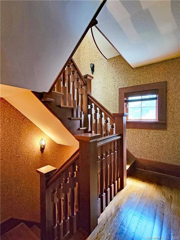 22 Ketcham Road Ridgefield, CT 06877 - Photo 18 of 40 a view of an entryway wooden floor and front door