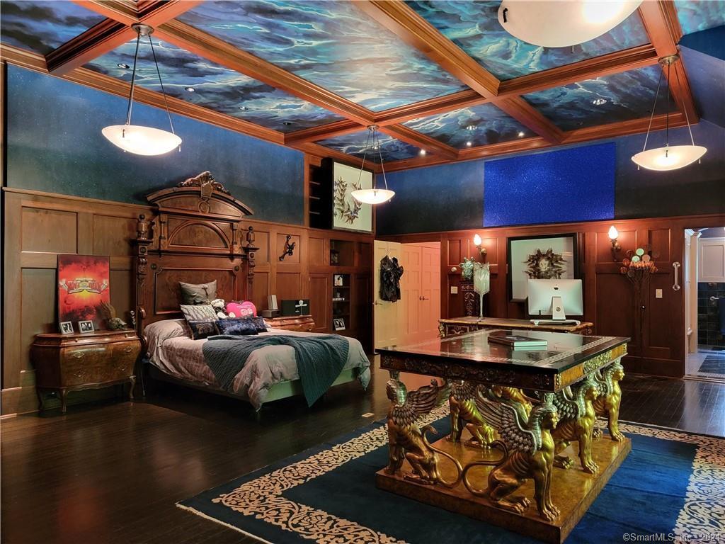 22 Ketcham Road Ridgefield, CT 06877 - Photo 23 of 40 a view of a room with furniture and chandelier