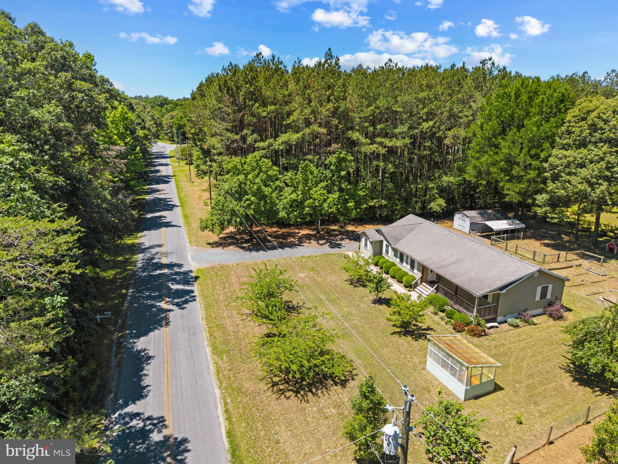 23116 Gilpin Point Road Preston, MD 21655 - Photo 45 of 66 Aerial view of Gilpin Point Road.