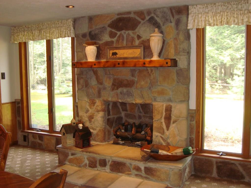 1682 Rte 259 Highway Penn Run, PA 15765 - Photo 15 of 24 Dining Room Fireplace