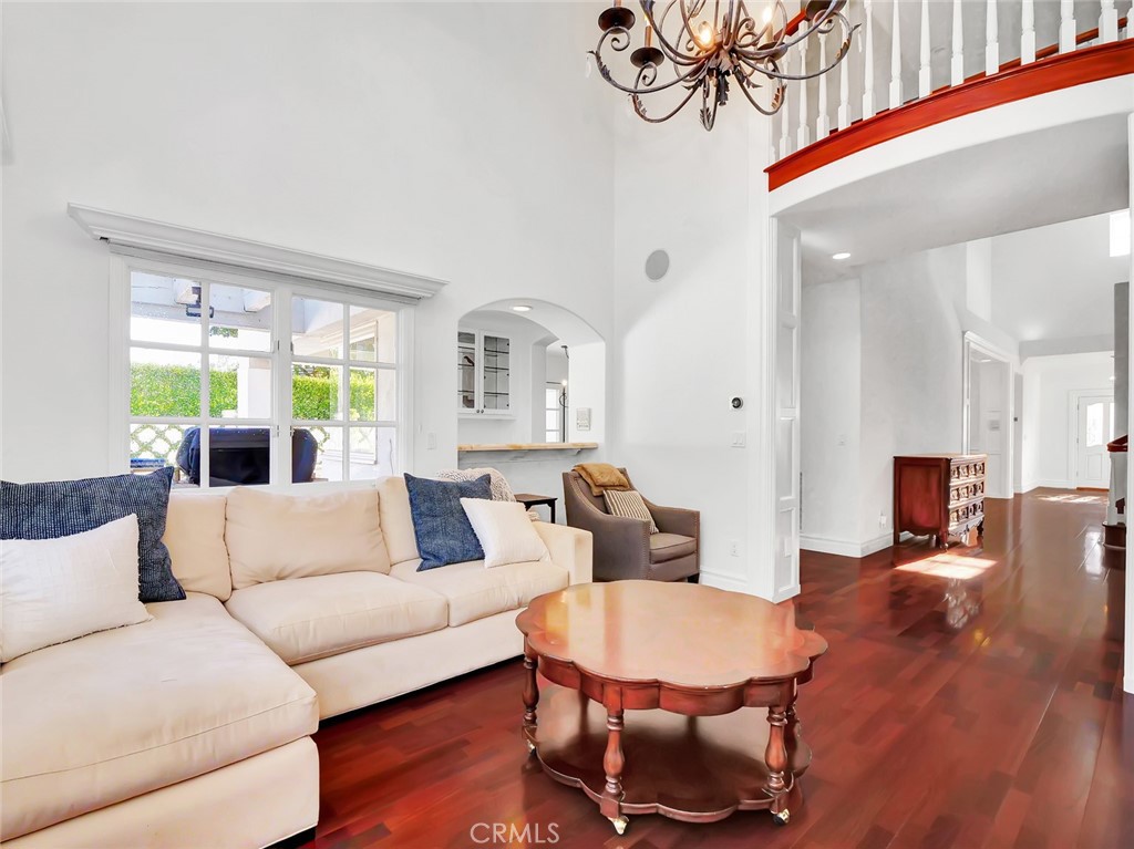 7 Hillcrest Meadows Rolling Hills Estates, CA 90274 - Photo 12 of 49 a living room with furniture and a large window