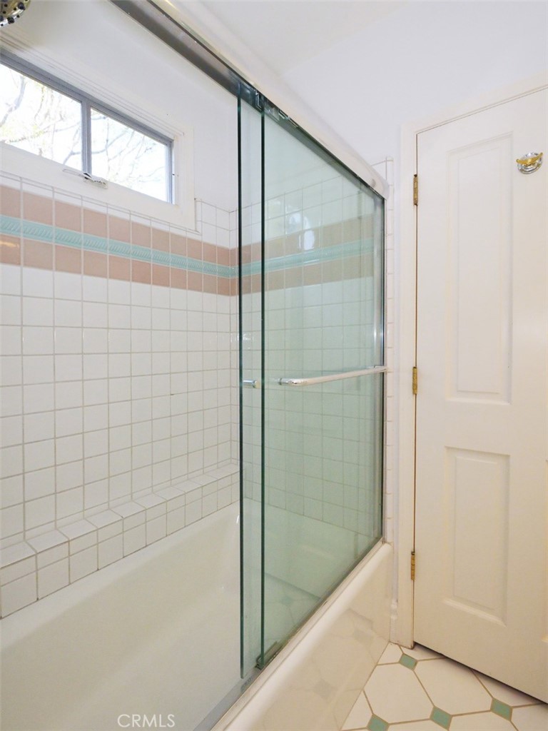 7 Hillcrest Meadows Rolling Hills Estates, CA 90274 - Photo 37 of 49 a bathroom with a shower and a sink