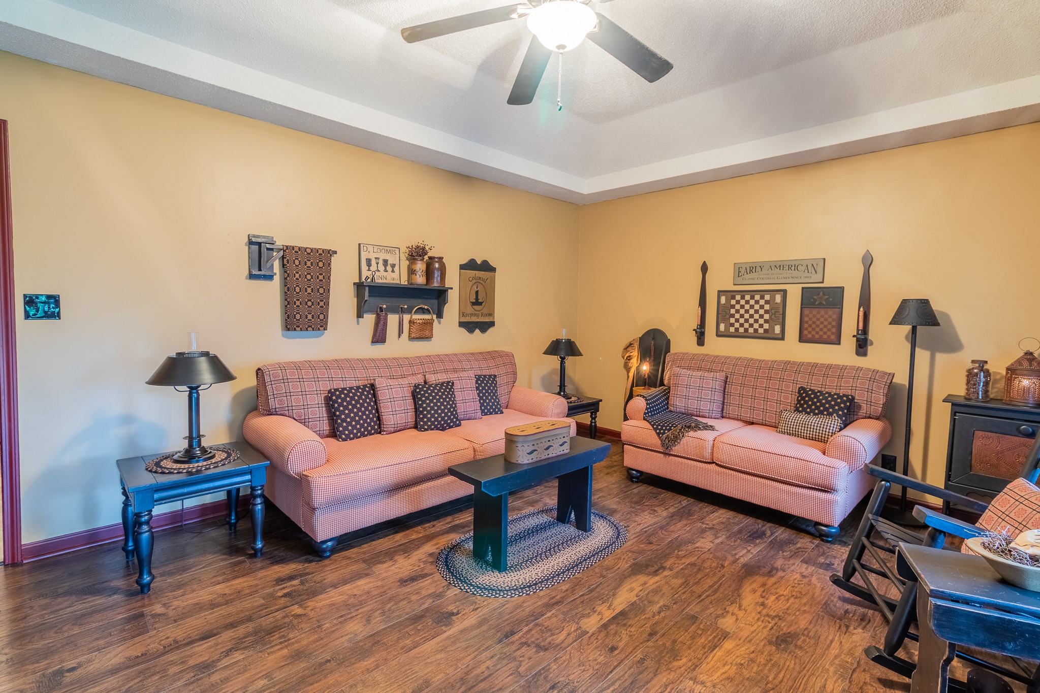 746 Needmore Road Clarksville, TN 37040 - Photo 3 of 14 a living room with furniture and wooden floor