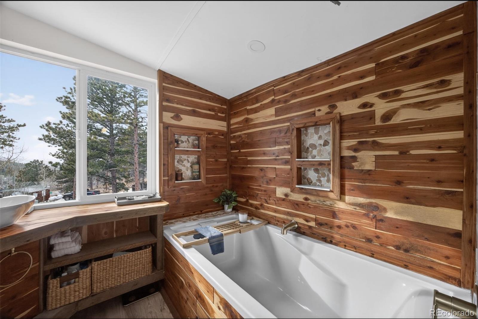 24 Signal Rock Road Golden, CO 80403 - Photo 19 of 26 a kitchen with a sink and a large window