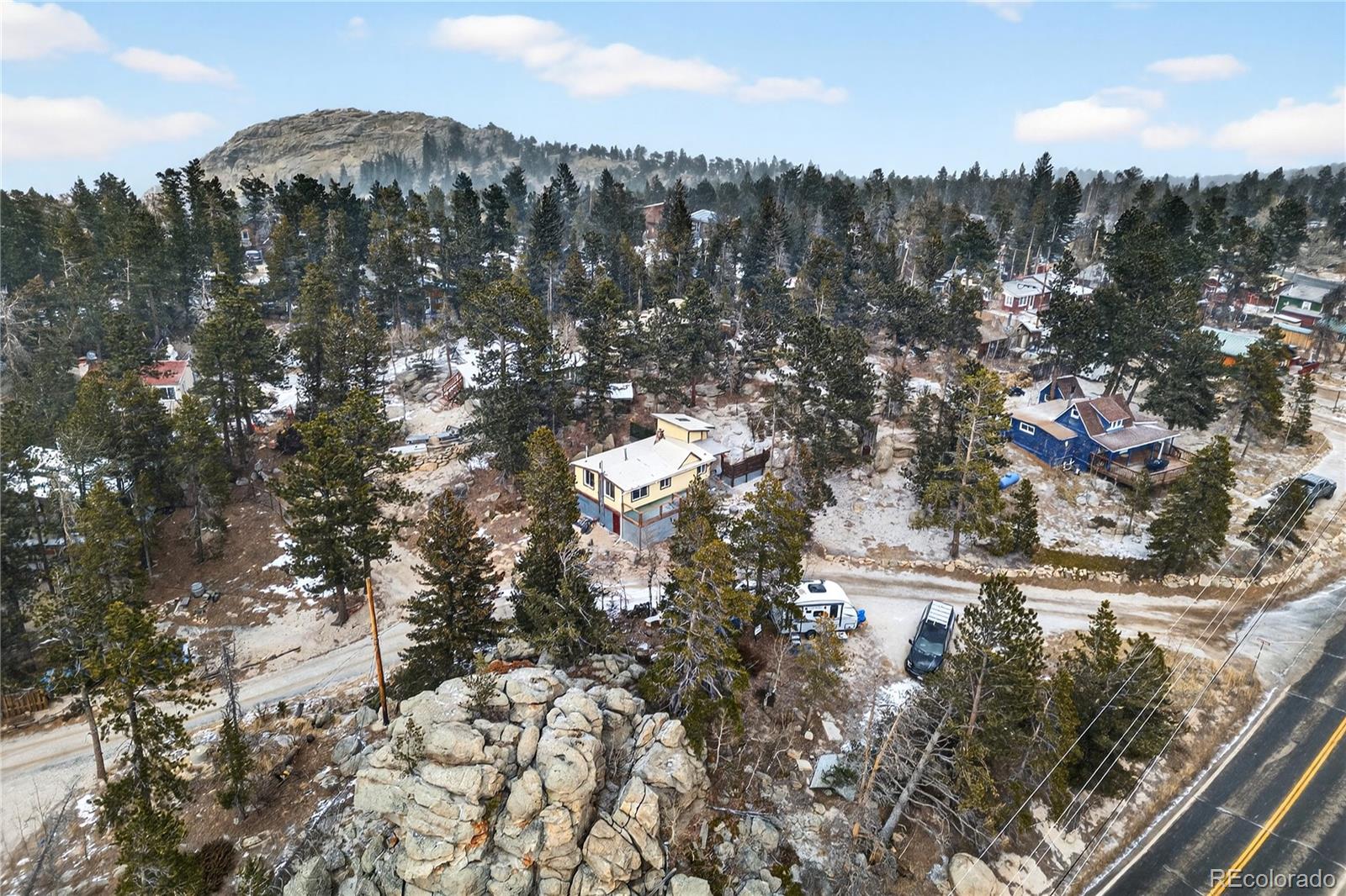 24 Signal Rock Road Golden, CO 80403 - Photo 25 of 26 a view of mountain view with lots of trees