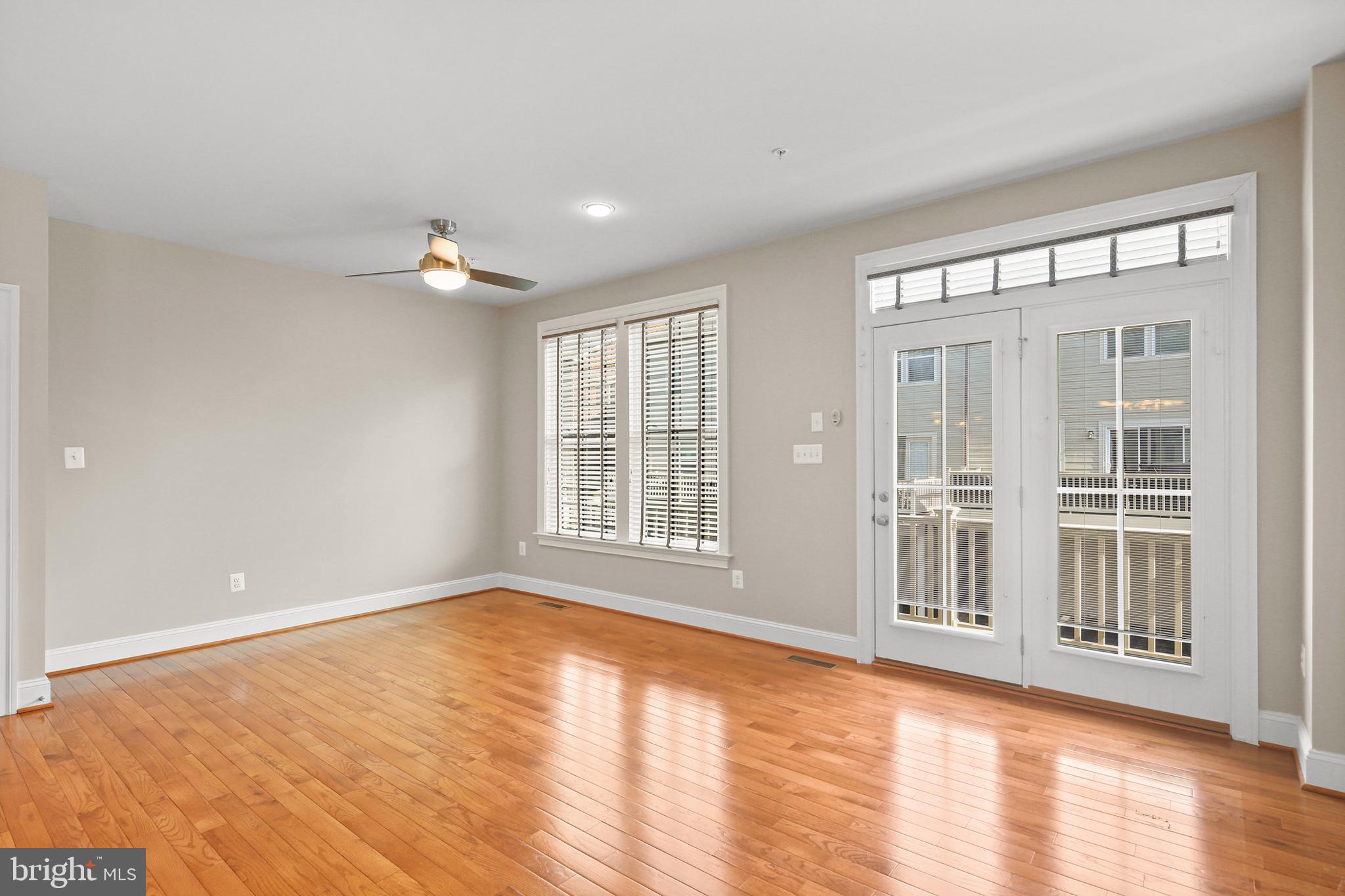 3553 Katherine Way Frederick, MD 21704 - Photo 25 of 34 a view of an empty room with glass door and balcony