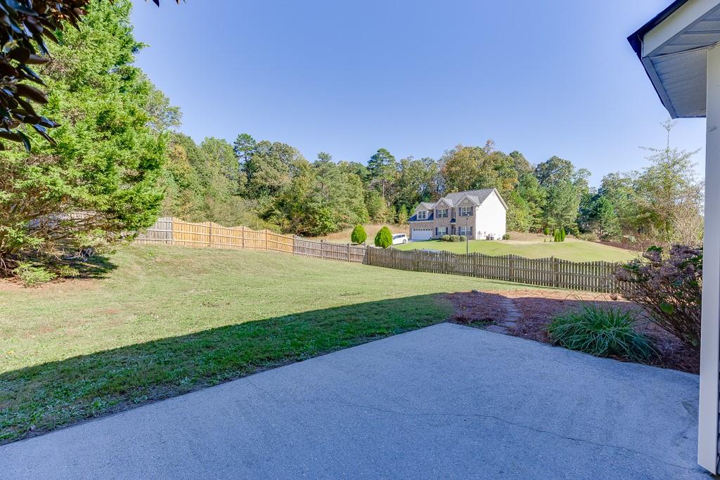 926 Red Wolf Court Dacula, GA 30019 - Photo 36 of 47 a view of yard with ocean view