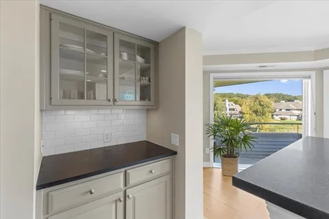 a view of a entryway in the house