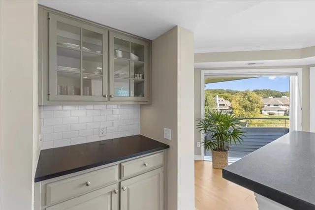 a view of a entryway in the house