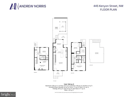 $1,099,000 | 445 Kenyon Street Northwest, Washington, DC 20010