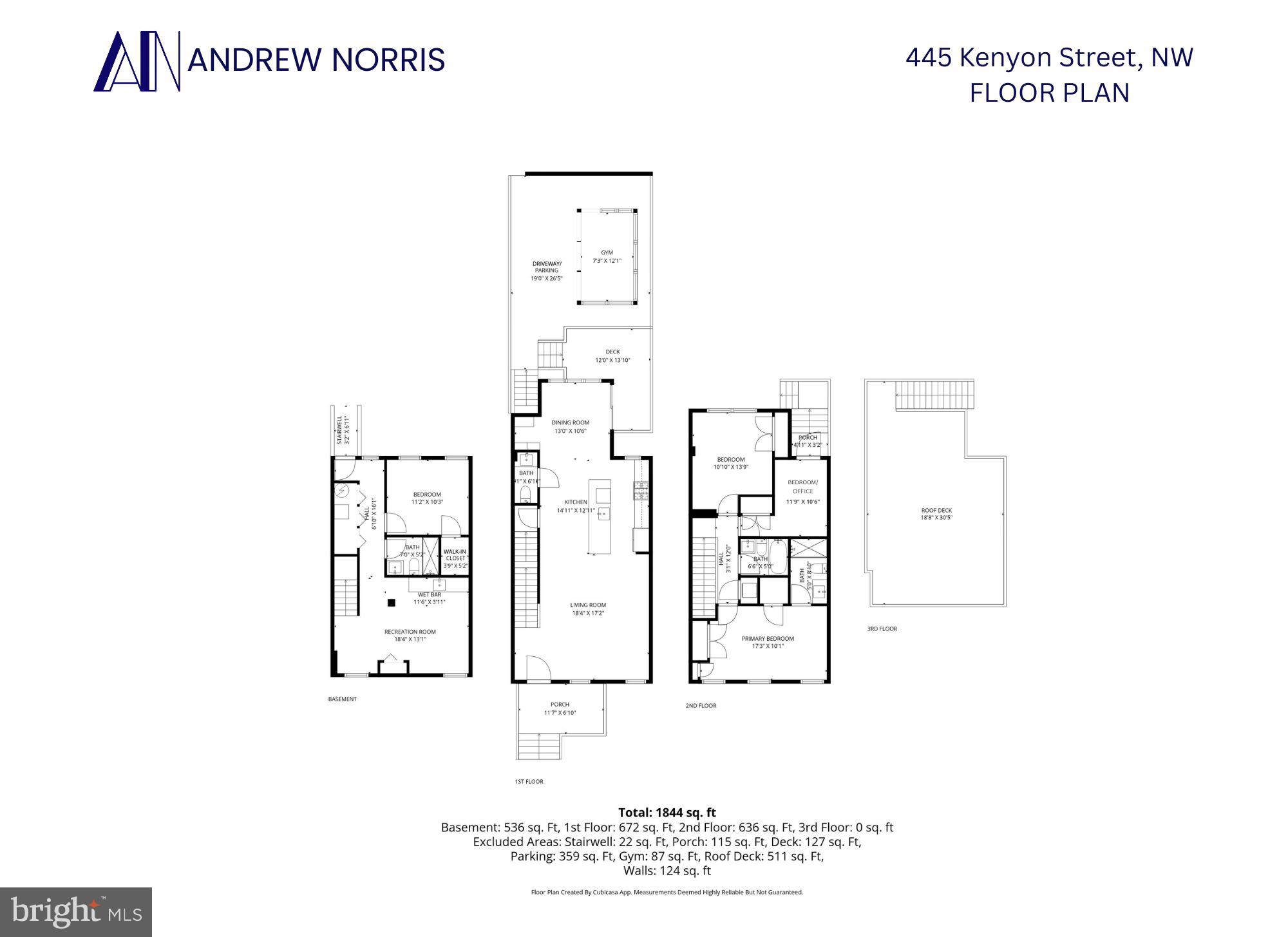 445 Kenyon Street Northwest Washington, DC 20010 - Photo 37 of 39