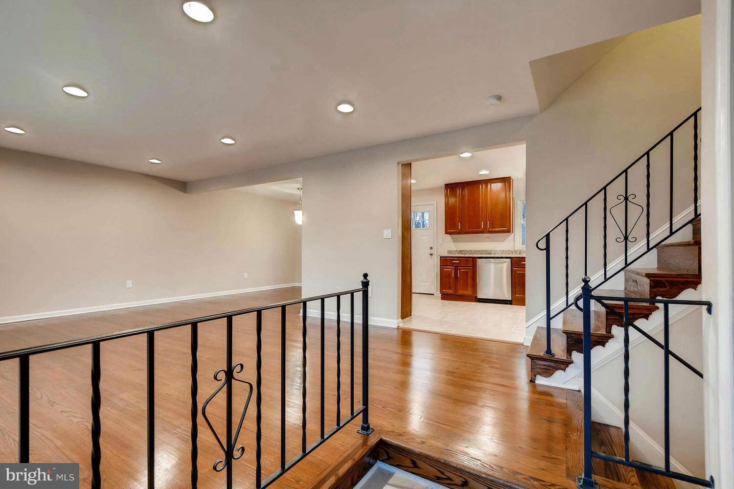 4515 Tapscott Road Pikesville, MD 21208 - Photo 4 of 28 a view of entryway with wooden floor