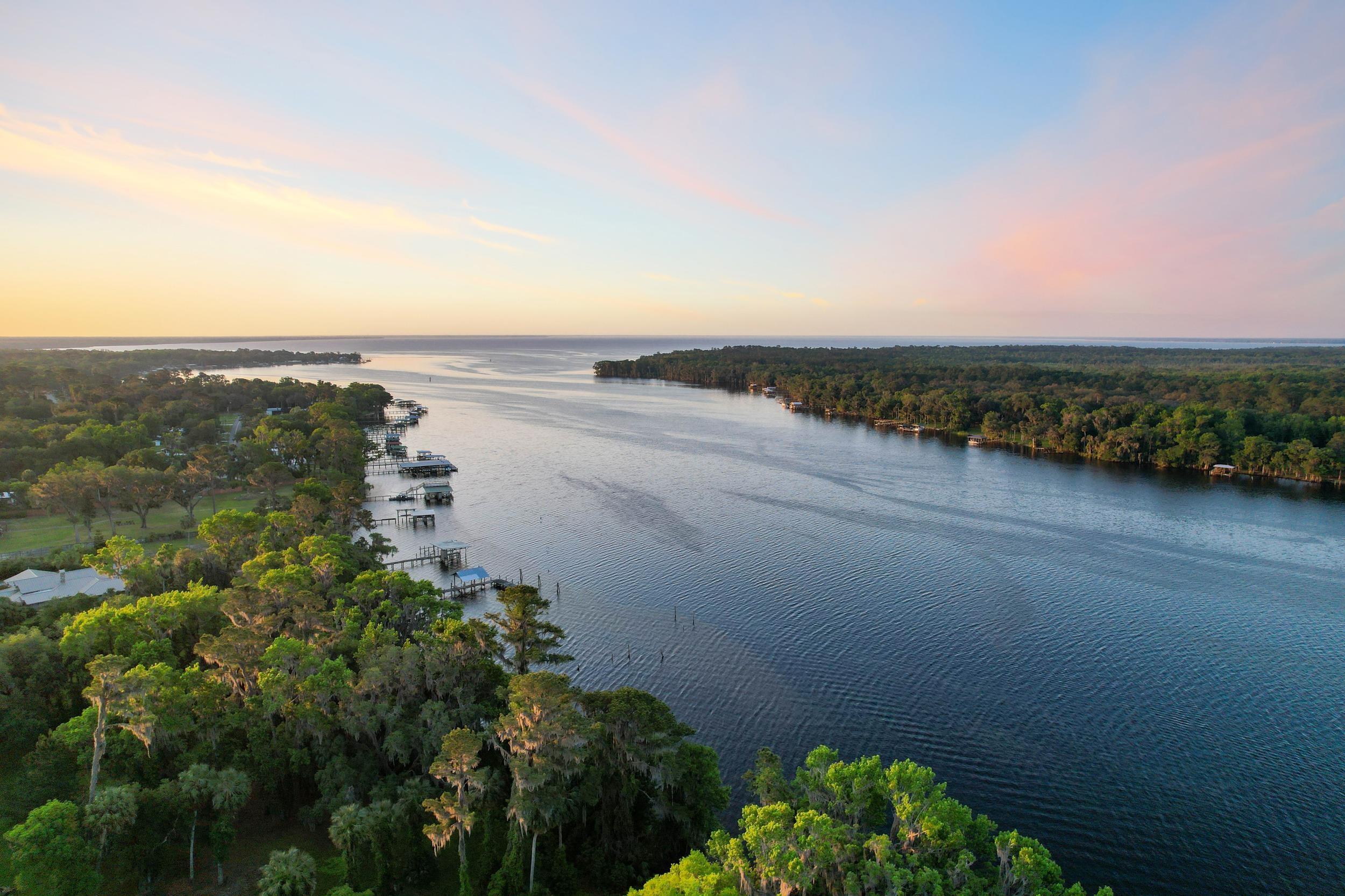 356 Drayton Island Road Georgetown, FL 32139 - Photo 2 of 41 an aerial view of multiple house