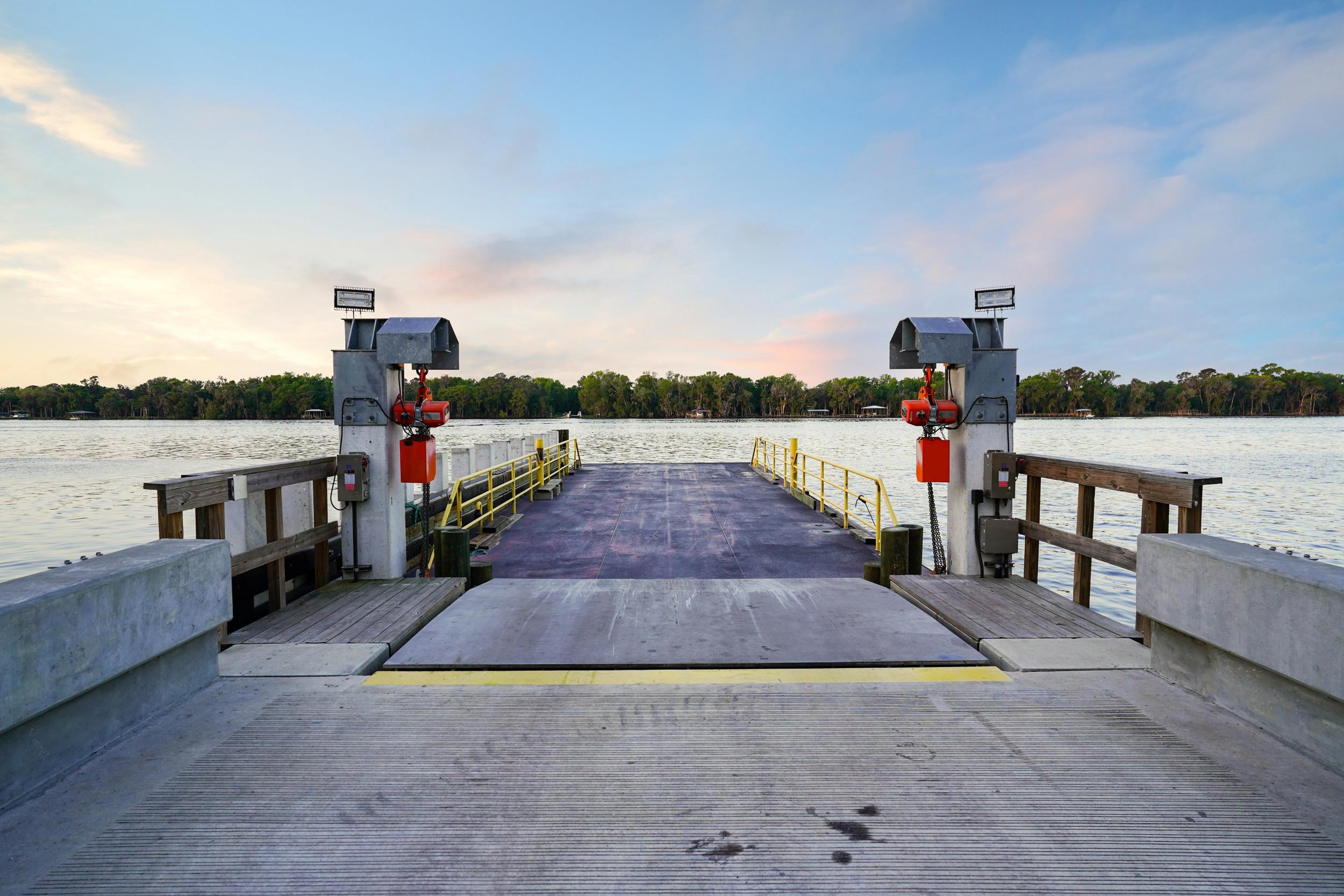 356 Drayton Island Road Georgetown, FL 32139 - Photo 24 of 41 a view of a deck with chairs next to a yard
