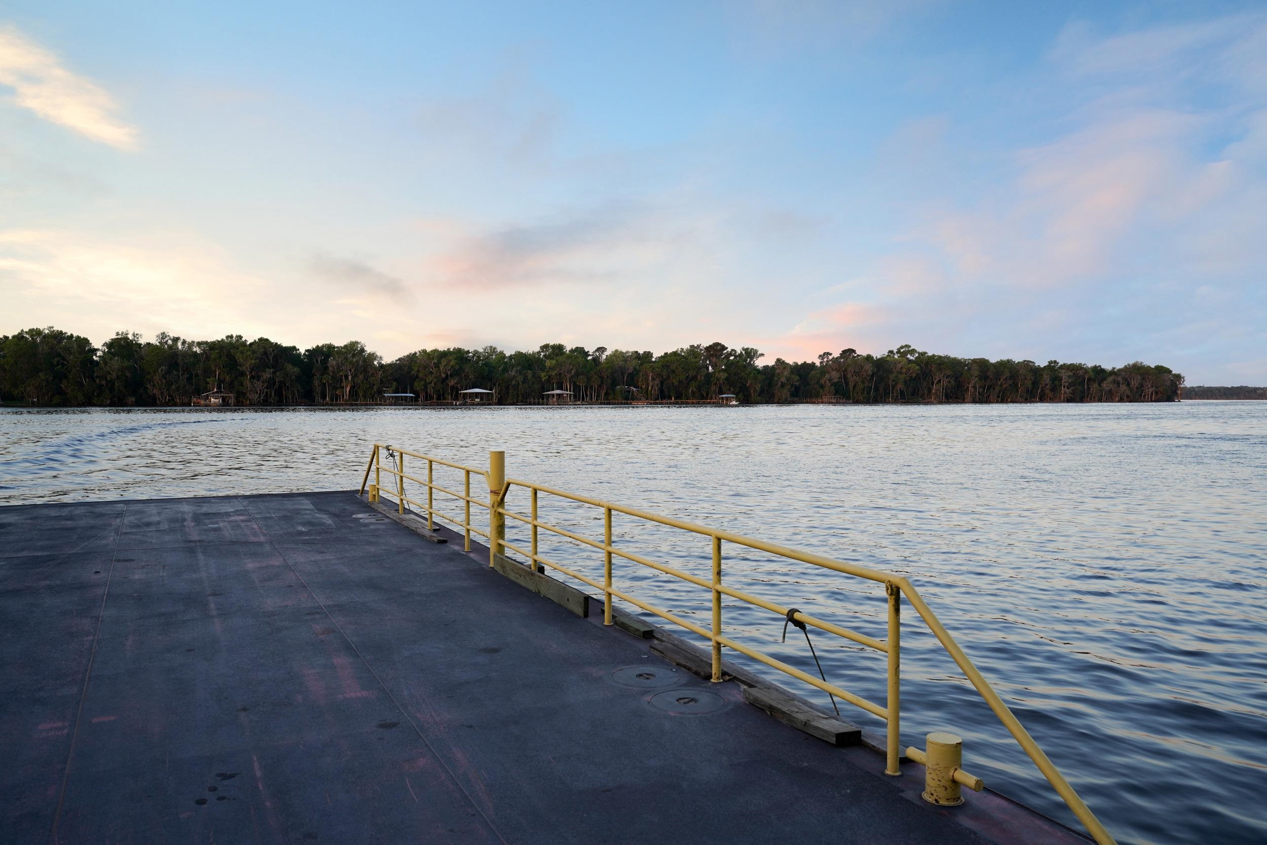 356 Drayton Island Road Georgetown, FL 32139 - Photo 25 of 41 a view of wooden floor with a lake