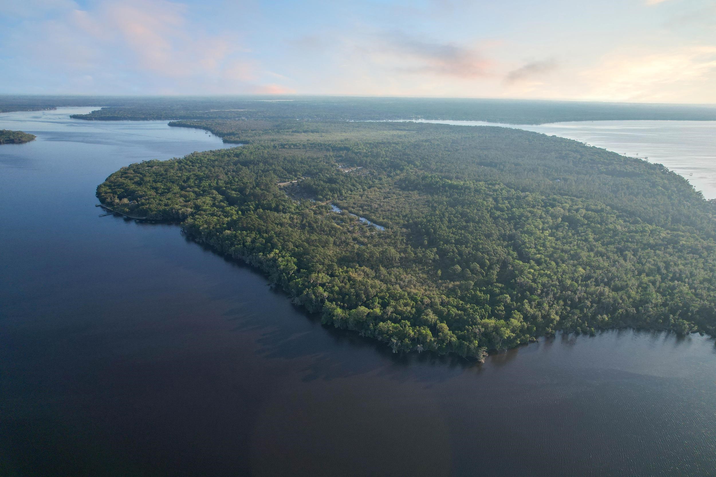 356 Drayton Island Road Georgetown, FL 32139 - Photo 7 of 41 a view of a field with an ocean