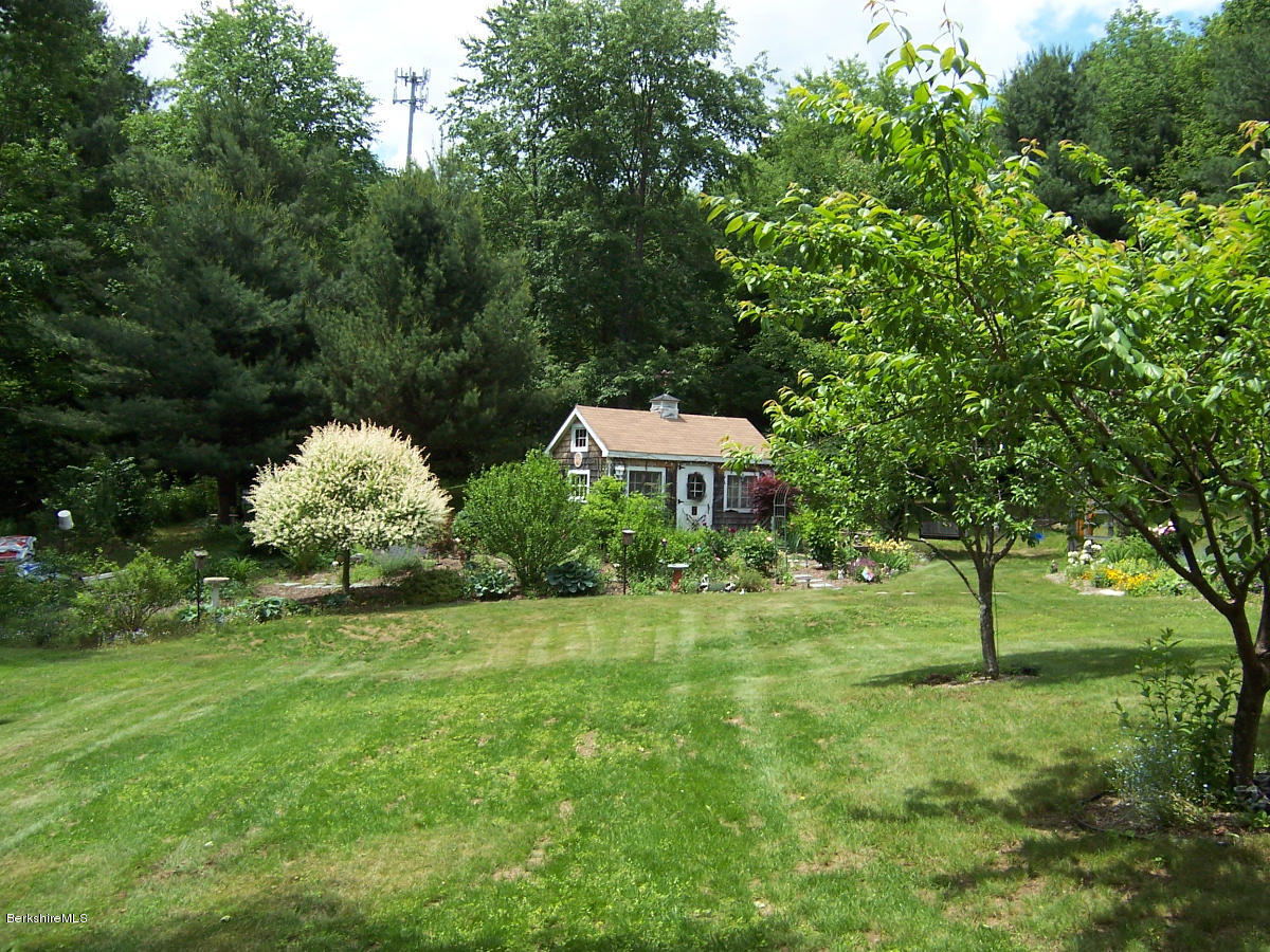 44 Stonehouse Road Washington, MA 01223 - Photo 22 of 56 a view of a garden with a house