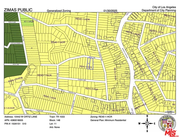$20,305 | 10442 West Ortiz Lane, Los Angeles, CA 90077