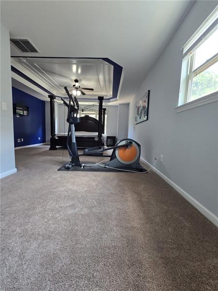 6850 Rocking Horse Lane Cumming, GA 30040 - Photo 12 of 36 a view of a room with gym equipment