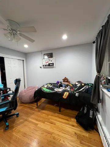 a room with gym equipment and equipment