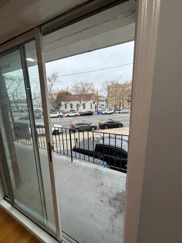 a view of a city from a window