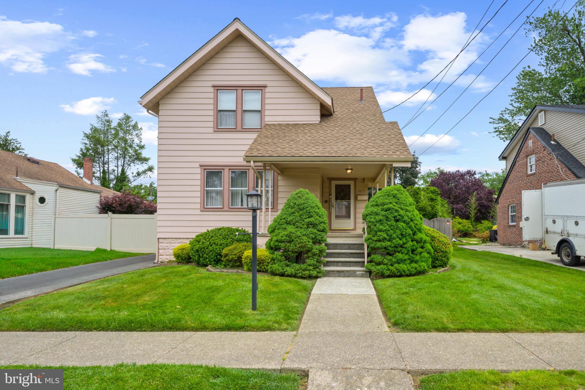 1421 Maple Avenue Haddon Heights, NJ 08035 - Photo 1 of 19 Charming home with lush greenery.