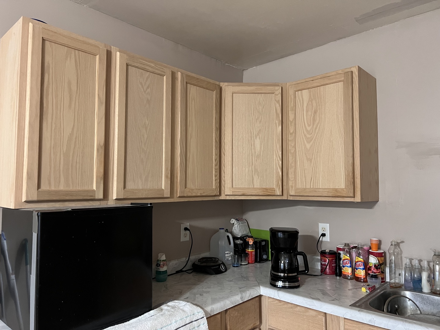 211 Hickory Drive Roberts, IL 60962 - Photo 14 of 14 a kitchen with stainless steel appliances granite countertop white cabinets and a sink