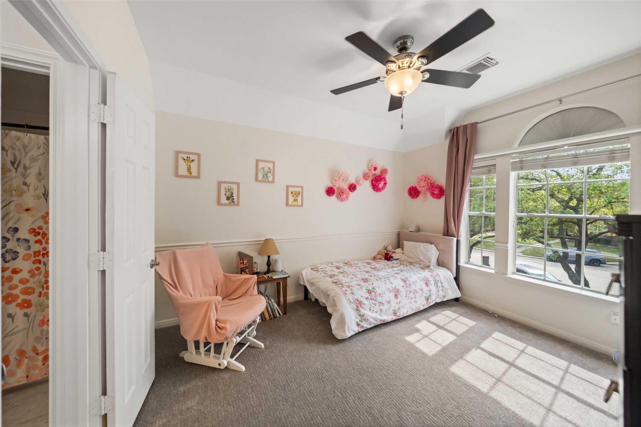 6010 Foxland Court Spring, TX 77379 - Photo 24 of 43 Secondary bedroom upstairs, all bedrooms have fans