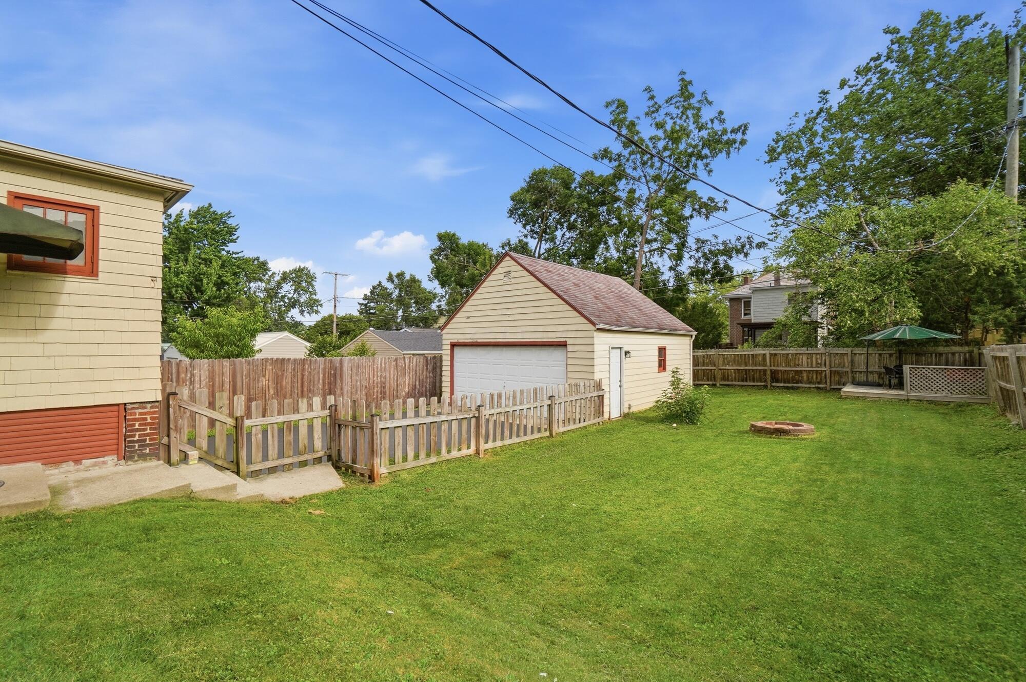 214 Northridge Road Columbus, OH 43214 - Photo 34 of 37 The 50x130 fenced yard is spacious and great for pets too!
