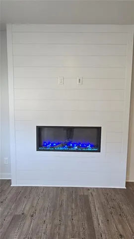 a view of a wooden floor