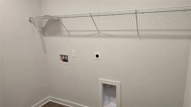 a view of a small space