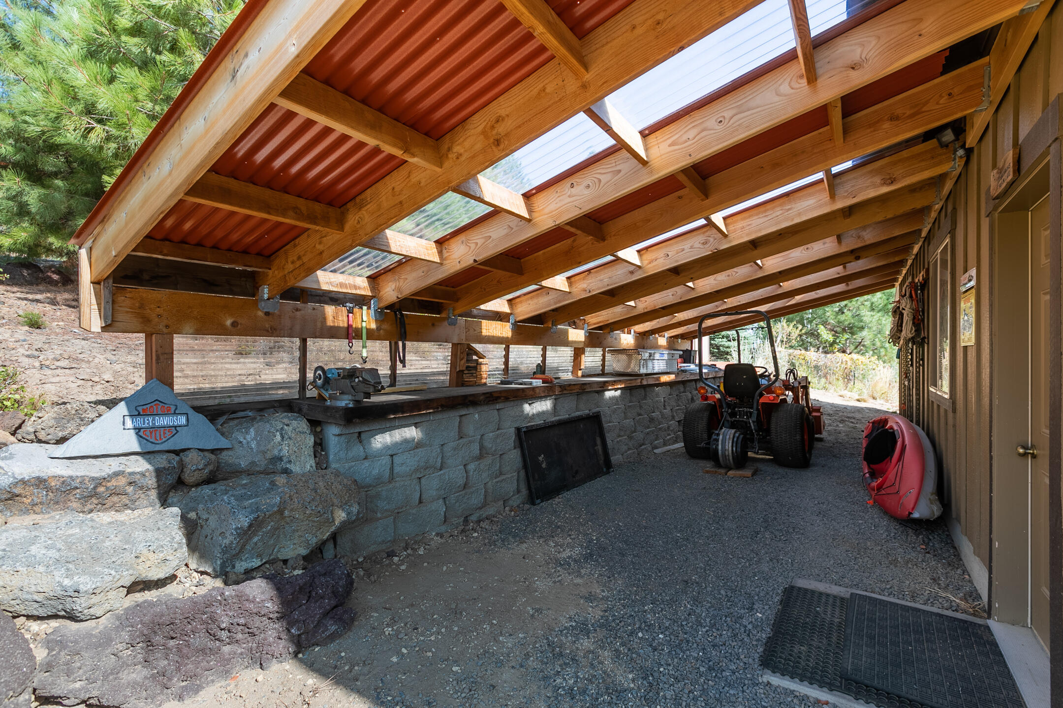 19088 Pumice Butte Road Bend, OR 97702 - Photo 32 of 39 19088 Shop Lean to