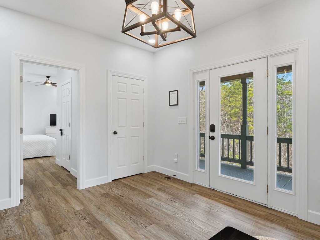 25 Walhala Trail Blue Ridge, GA 30513 - Photo 22 of 55 View leading into the main floor front guest room