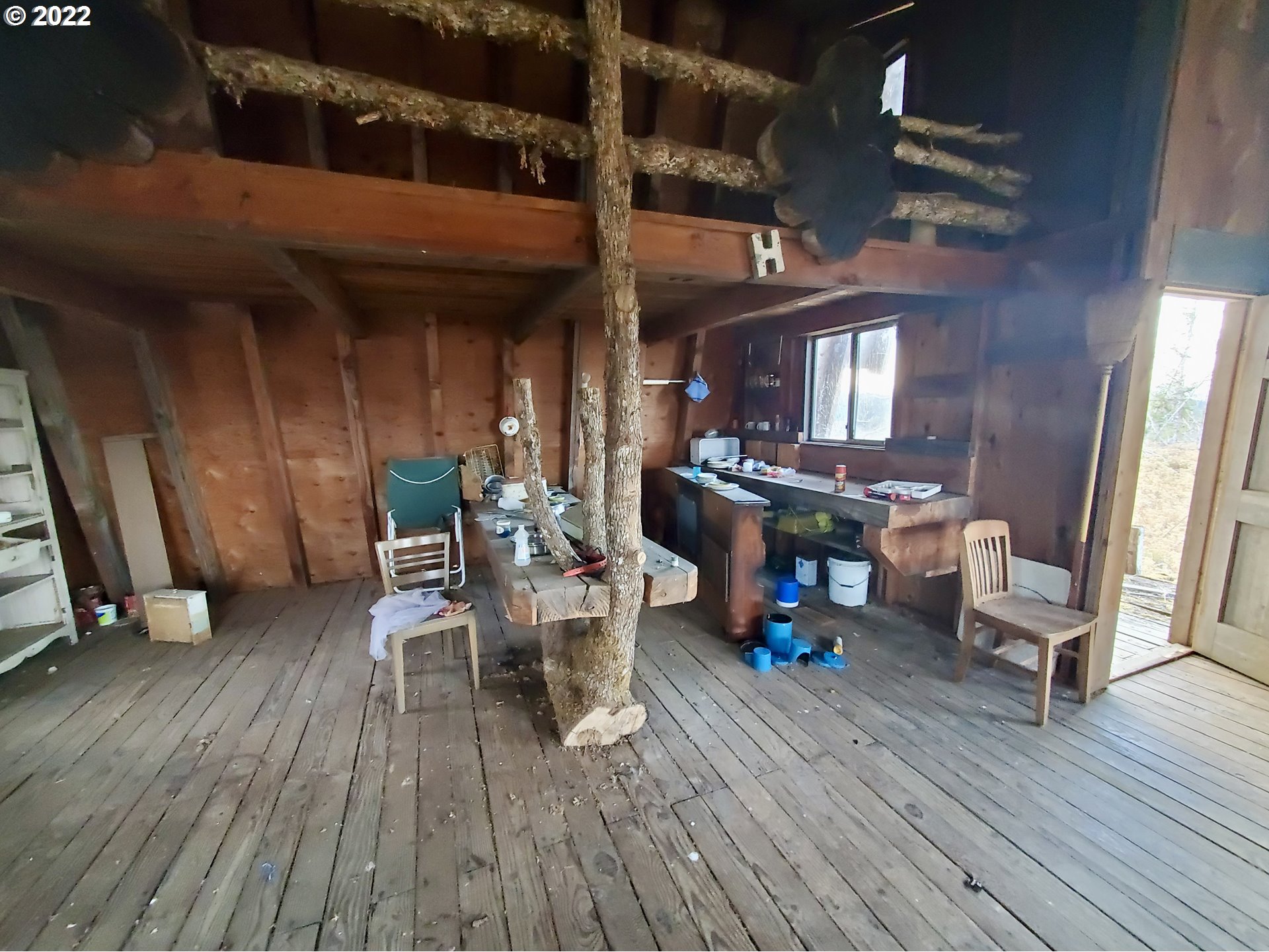 21475 Stone (across From) Road Sheridan, OR 97378 - Photo 23 of 24 a living room with furniture and a wooden floor