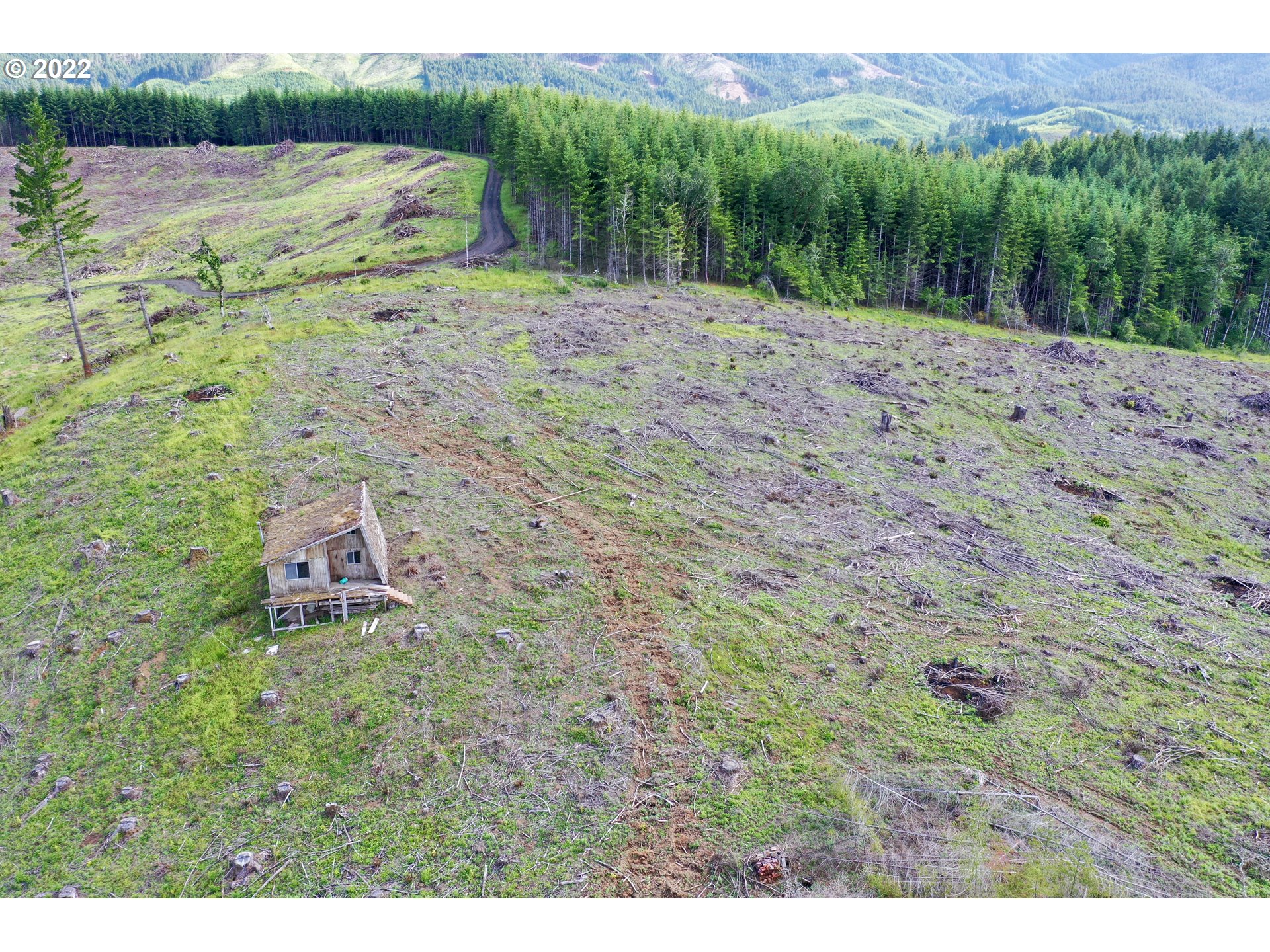 21475 Stone (across From) Road Sheridan, OR 97378 - Photo 4 of 24 a aerial view of a house with a yard