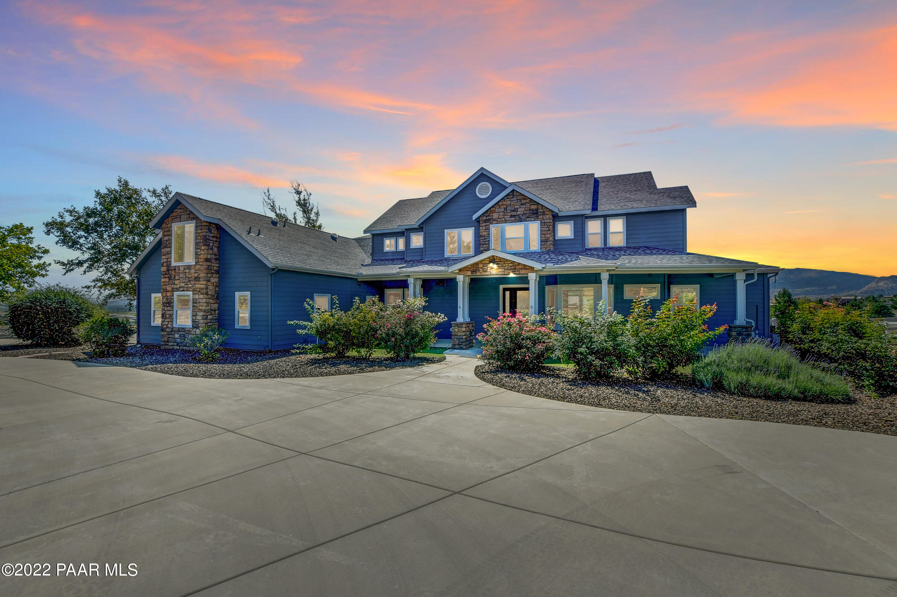 3875 Friendly Meadow Road Prescott, AZ 86305 - Photo 1 of 68 Front Dusk View