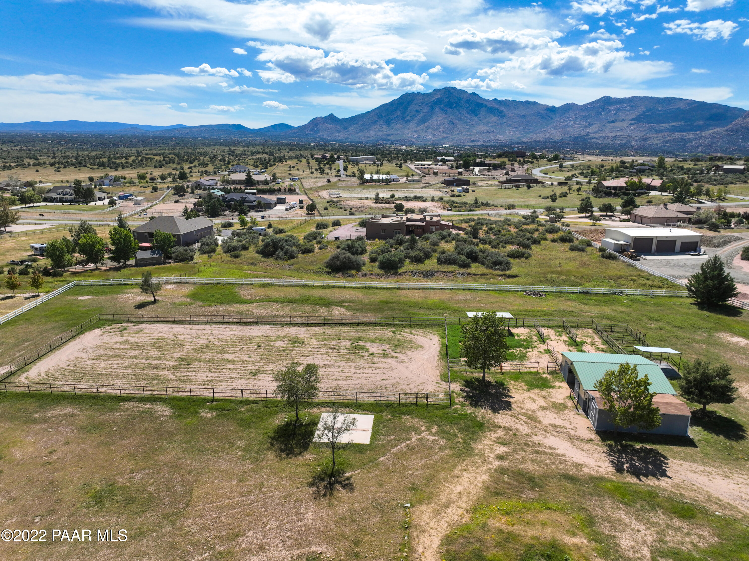 3875 Friendly Meadow Road Prescott, AZ 86305 - Photo 54 of 68 Aerial Arena