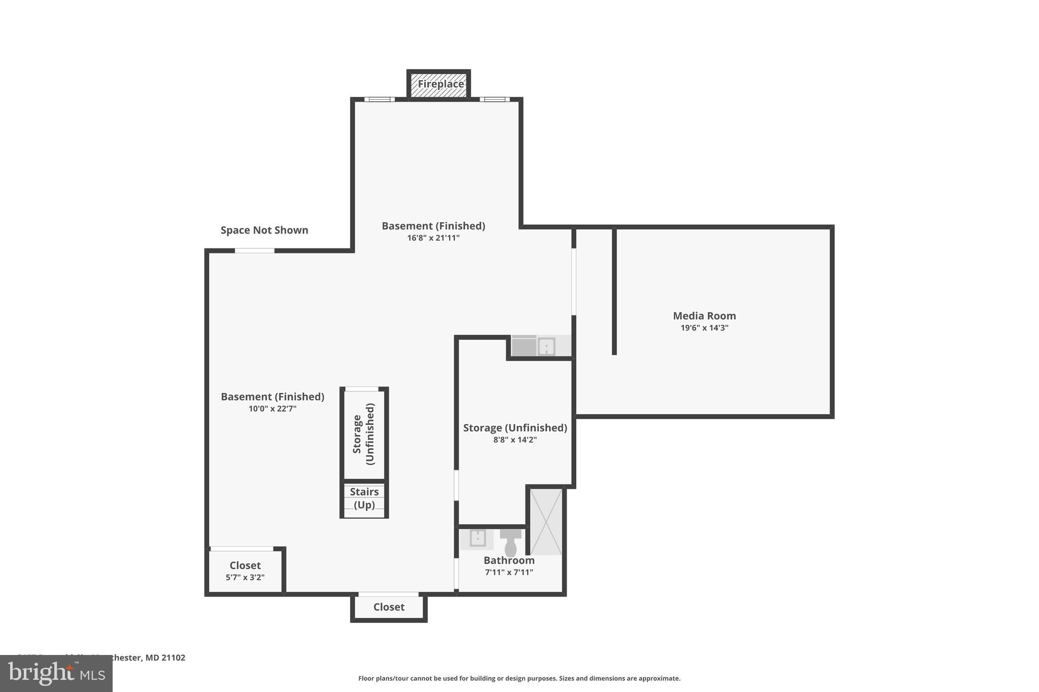 3157 Pyramid Circle Manchester, MD 21102 - Photo 66 of 67 Lower Level Floor Plan