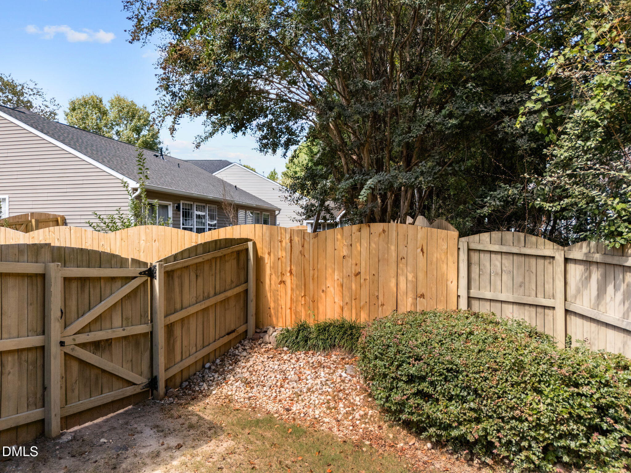 104 Saddle River Road Apex, NC 27502 - Photo 28 of 42 a view of a backyard