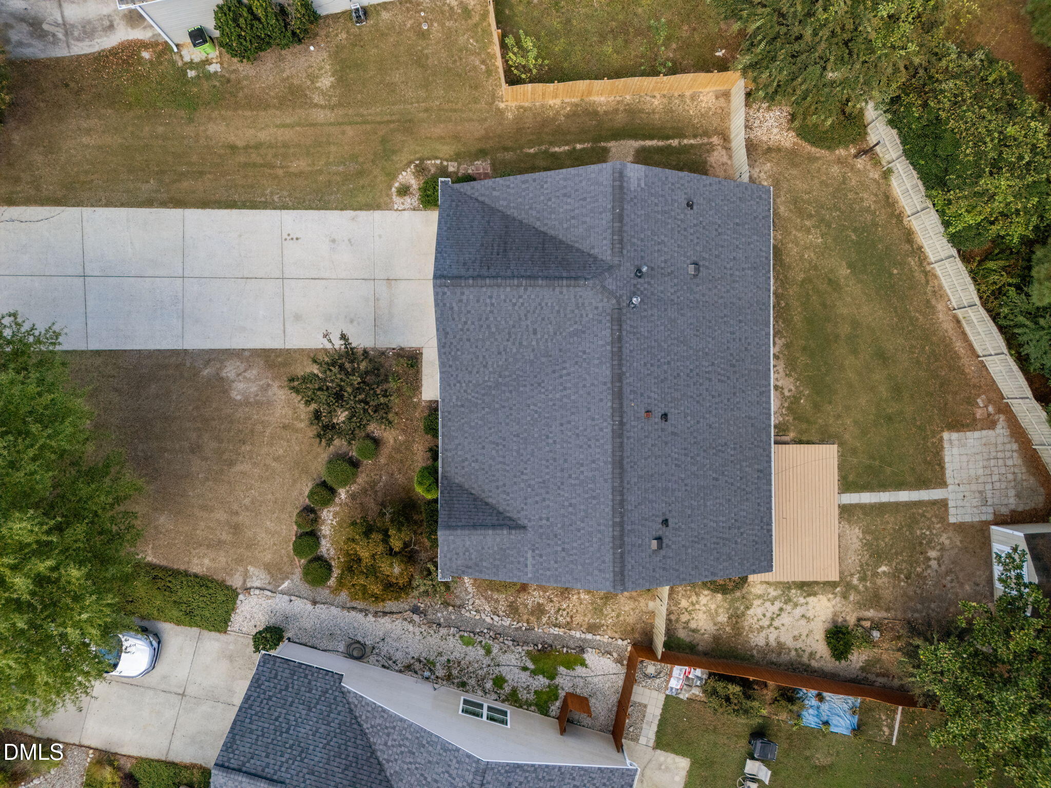 104 Saddle River Road Apex, NC 27502 - Photo 32 of 42 an aerial view of a house