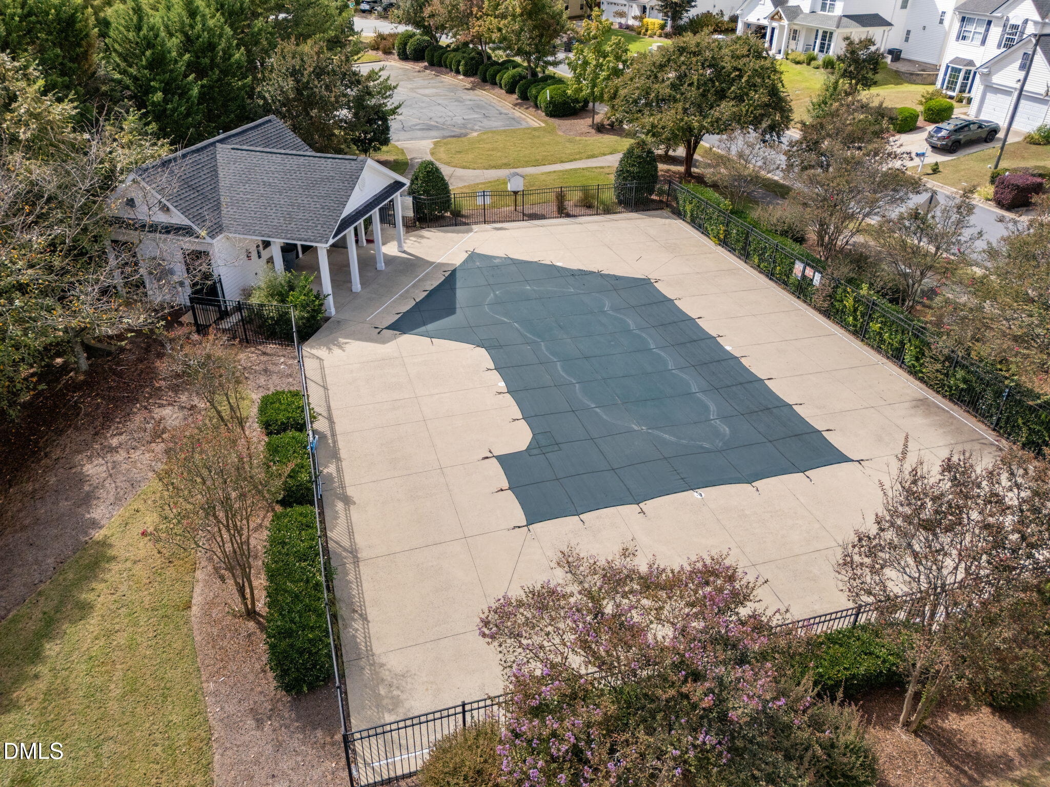 104 Saddle River Road Apex, NC 27502 - Photo 40 of 42 a view of a yard in front of house