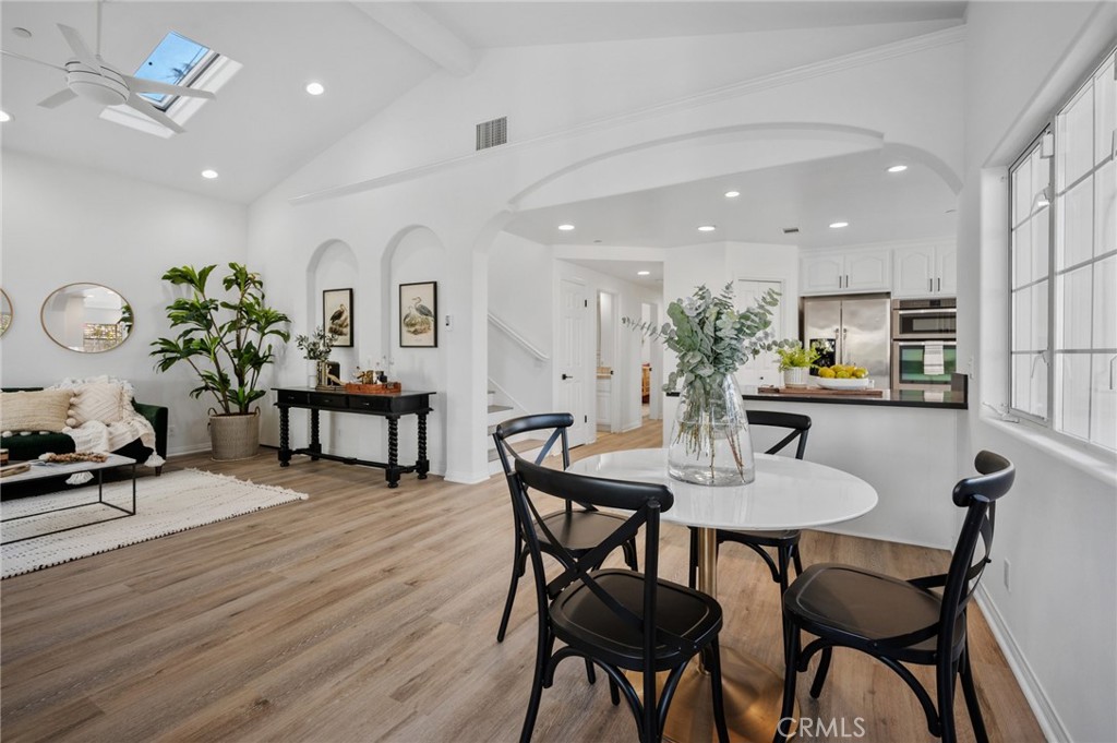 101 Esplanade San Clemente, CA 92672 - Photo 37 of 39 a view of a dining room with furniture and wooden floor